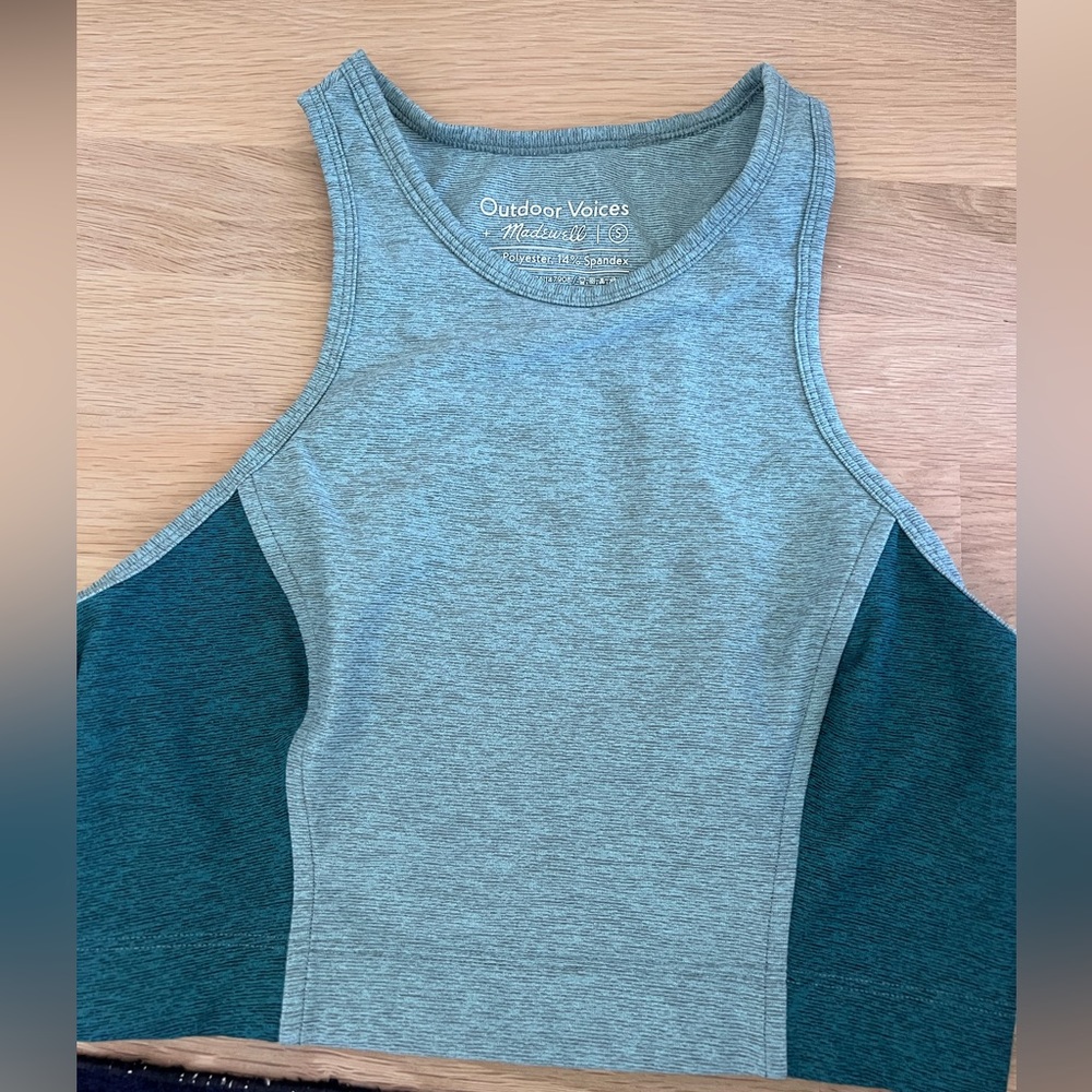 Outdoor Voices + Madewell Athena Sports Bra/Crop Top